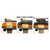 CMT 899.006.00 PRECISION GUIDE FOR ROUTER D=7/8’’x5/32’’ (for CMT300)